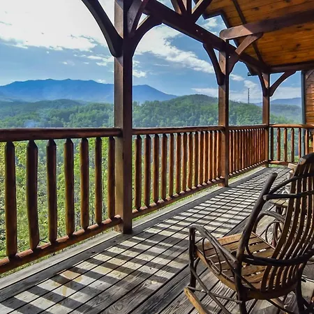 Enchanted View Cabin - Spectacular View, Hot Tub, Gameroom, 2Br 2Ba Sleeps 8